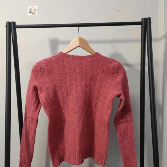 Ralph Lauren Pink Knit Sweater - Picture 7 of 9